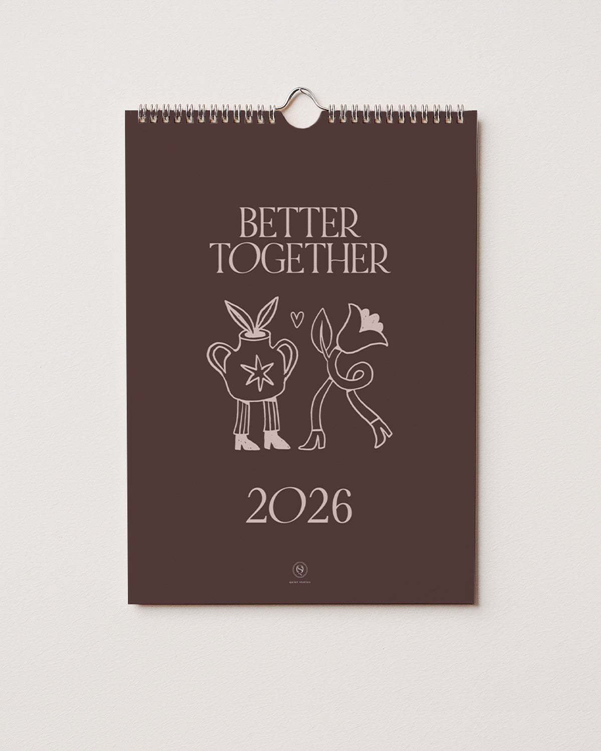 Wandkalender A4 "better together"