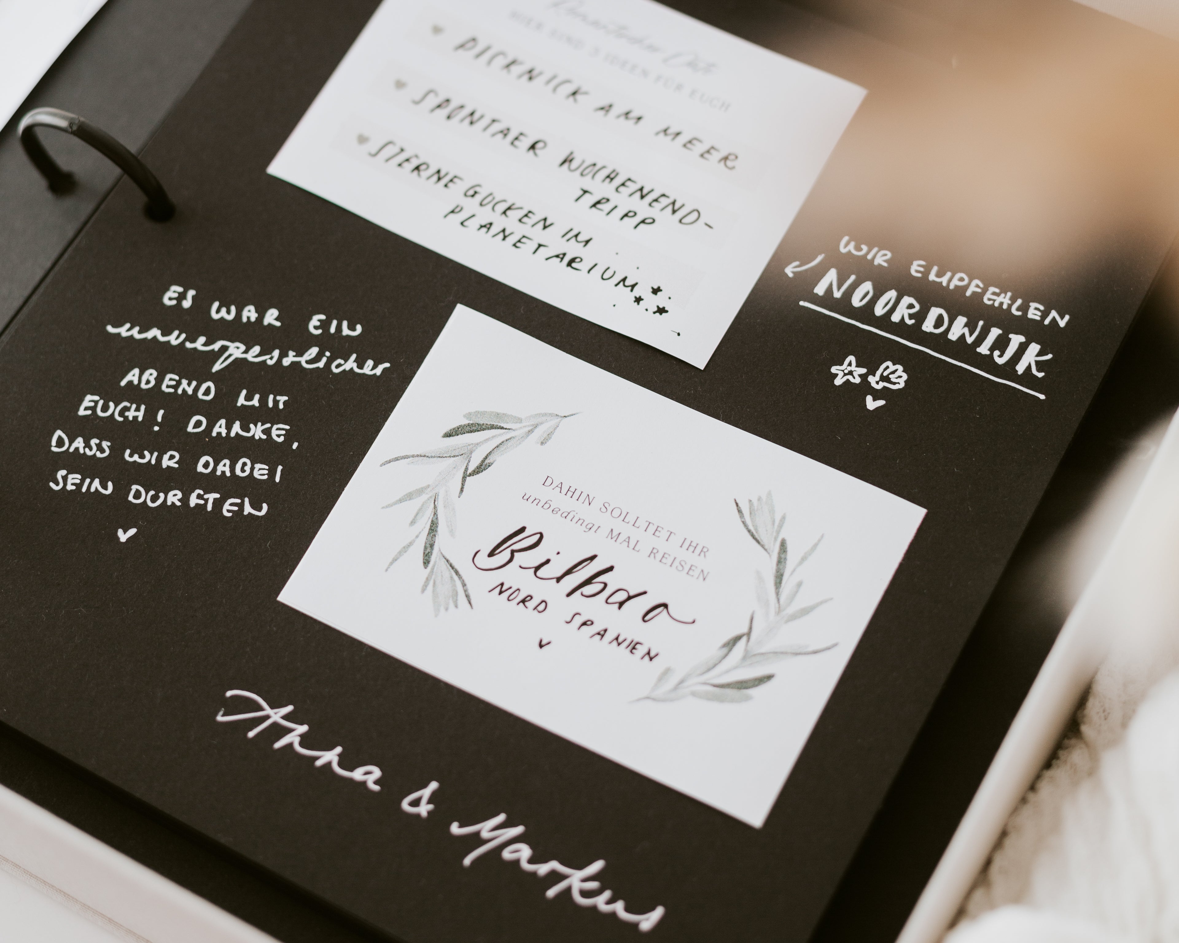 DIY Gästebuch-Karten Set zum selber ausdrucken