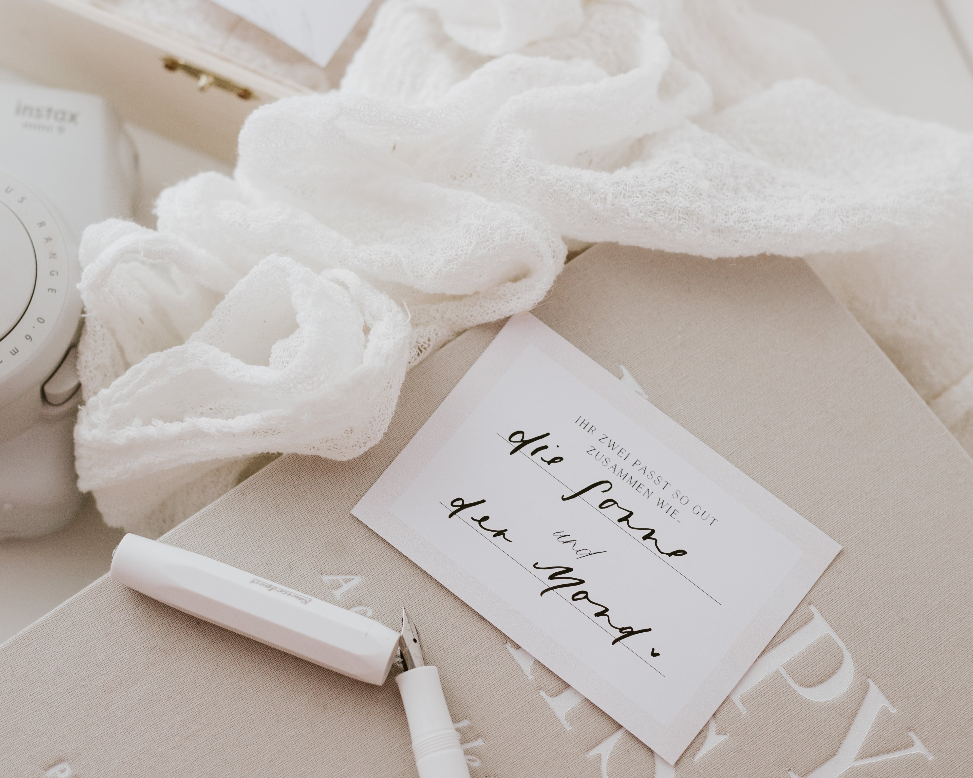 DIY Gästebuch-Karten Set zum selber ausdrucken