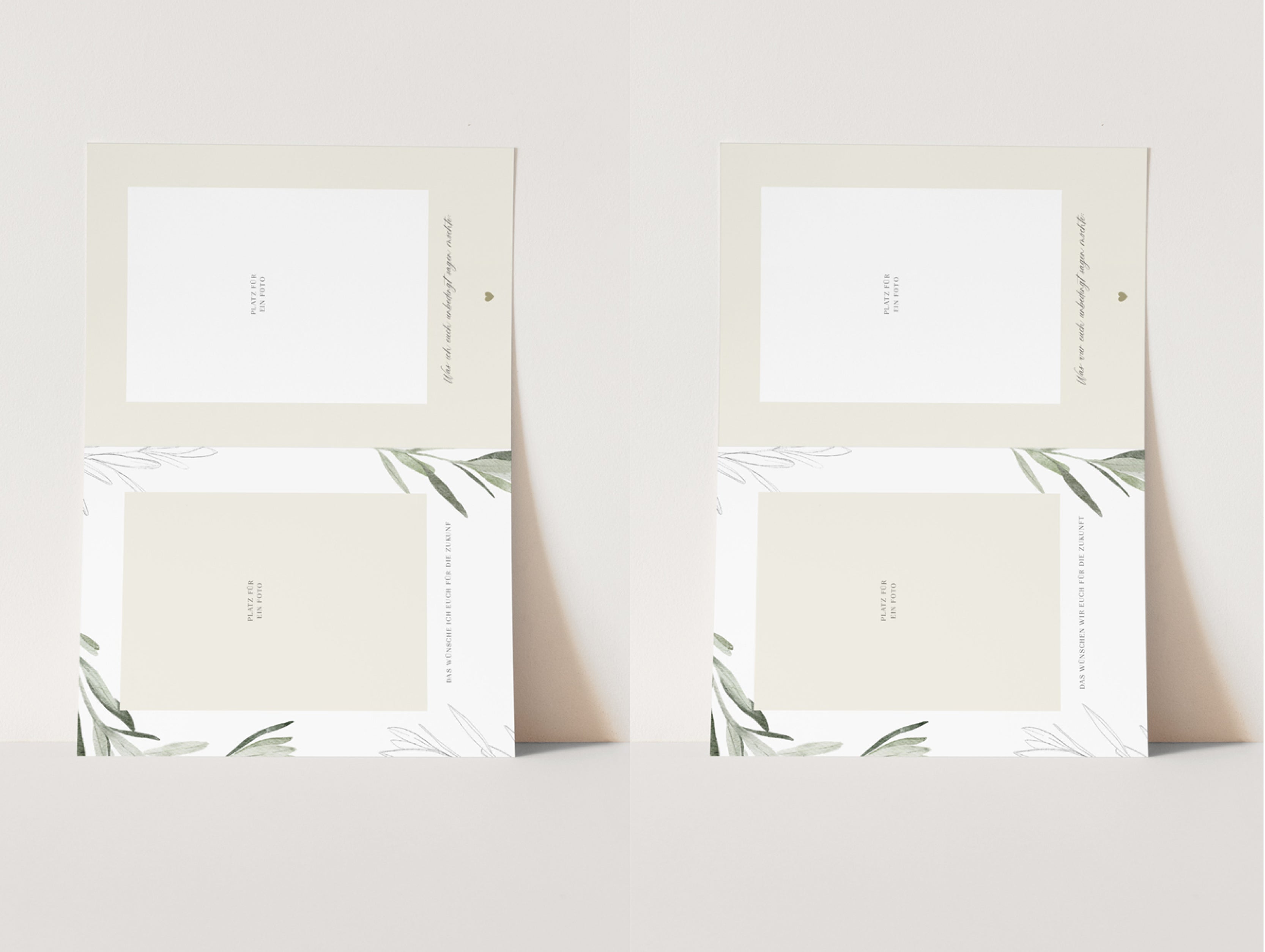 DIY Gästebuch-Karten Set zum selber ausdrucken