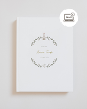 CEWE Fotobuch Template "Meine Taufe" Hochformat