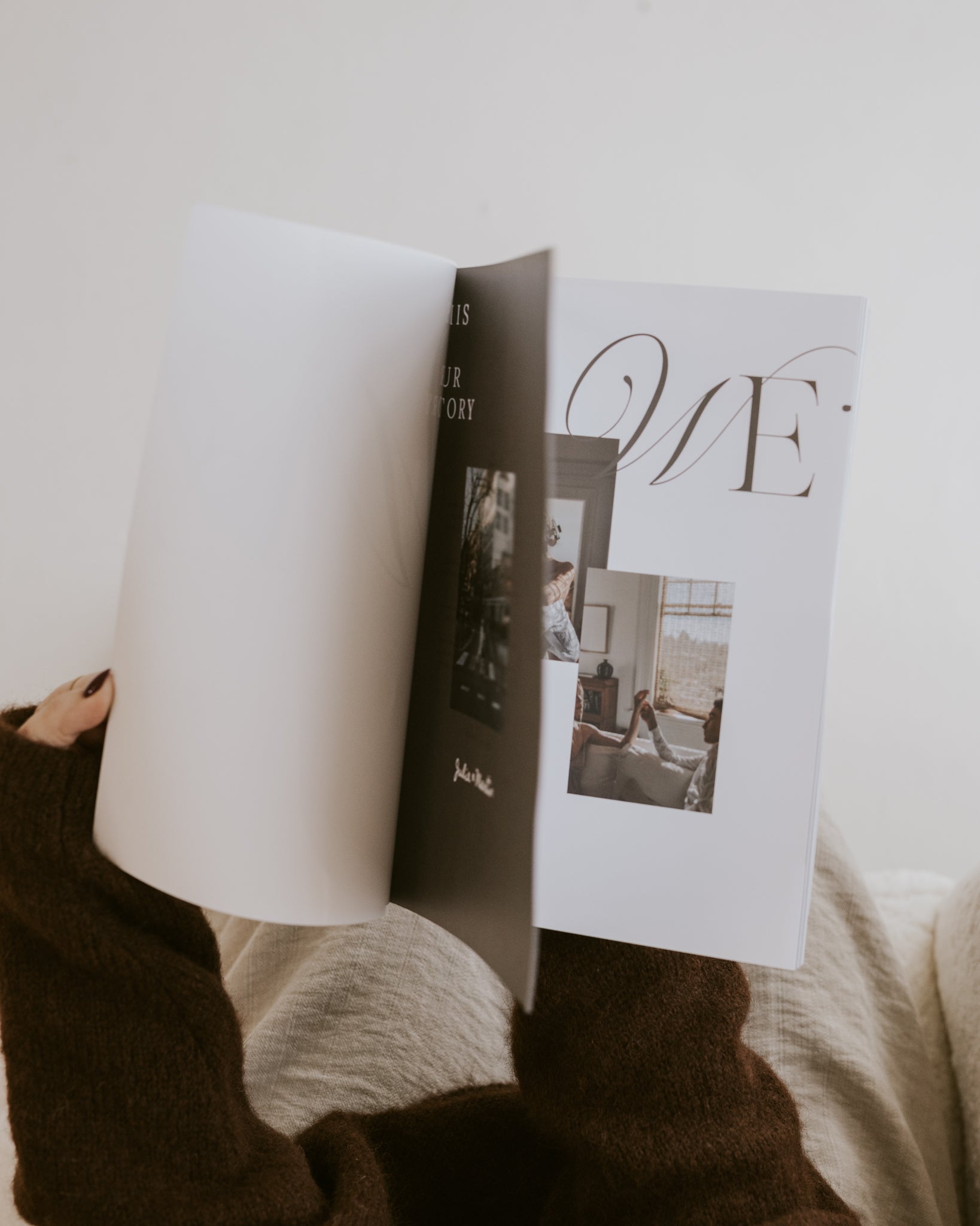 Fotomagazin "We," Softcover, 34 Seiten