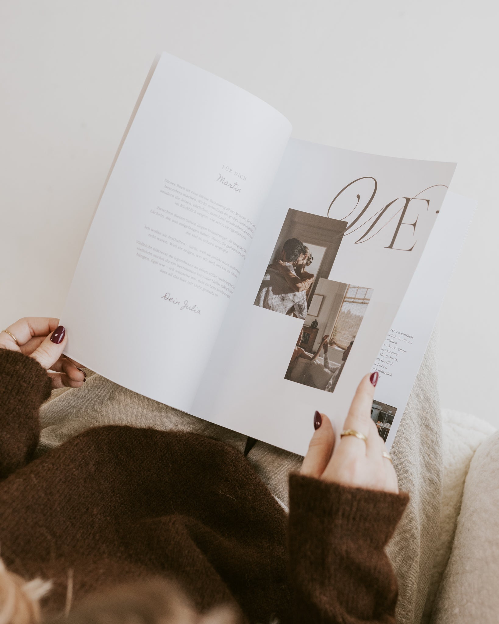 Fotomagazin "We," Softcover, 34 Seiten