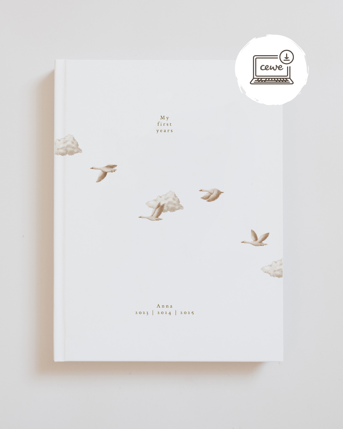 CEWE Fotobuch Template "My first years"