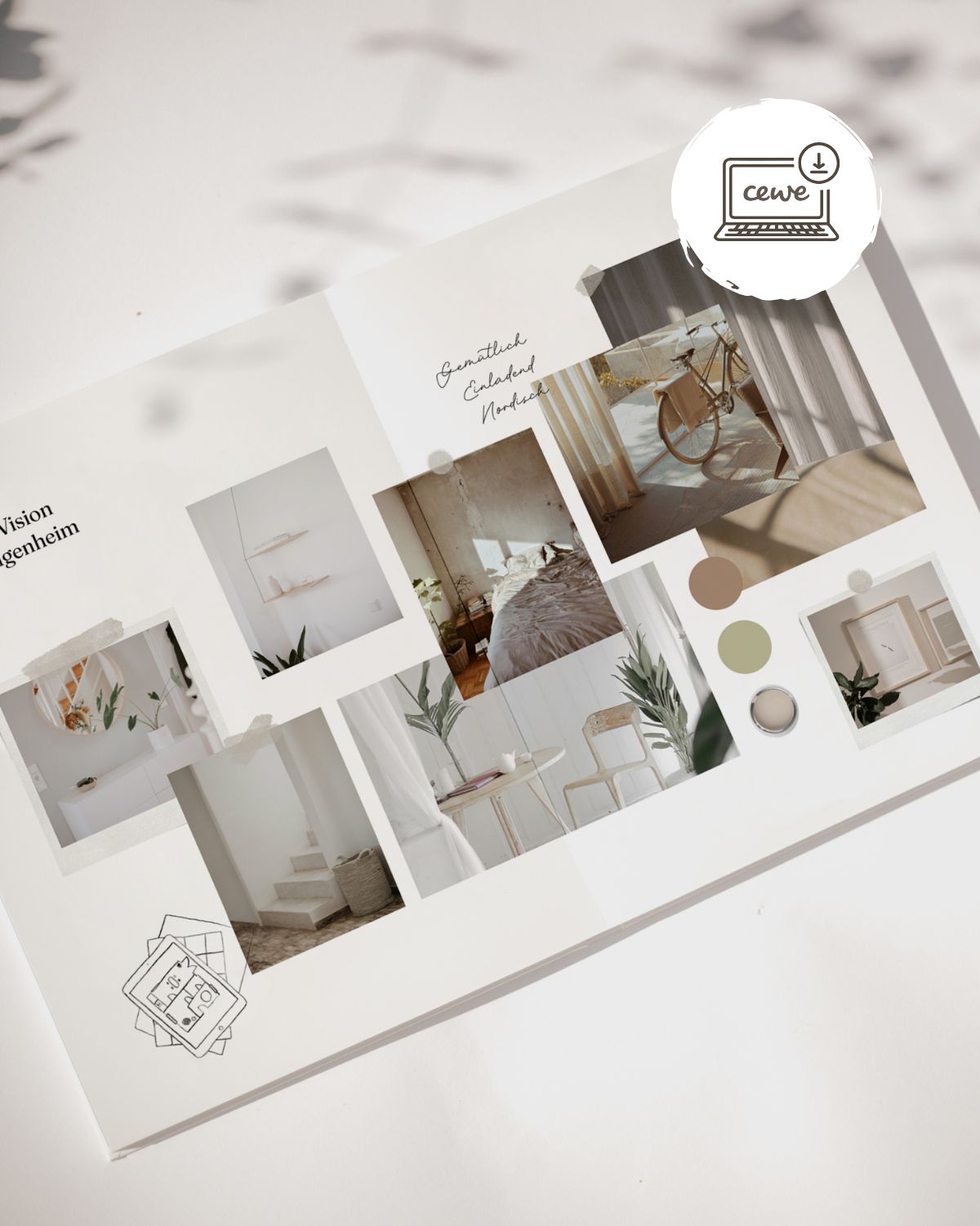 CEWE Fotobuch Template "Hausbau & Renovierung"