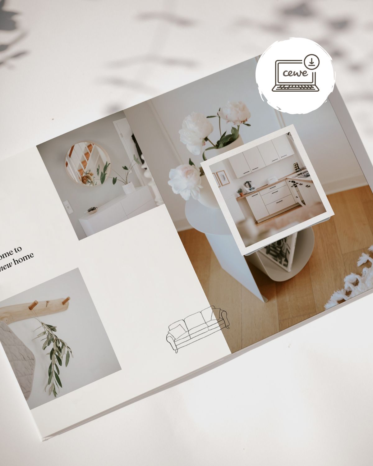 CEWE Fotobuch Template "Hausbau & Renovierung"