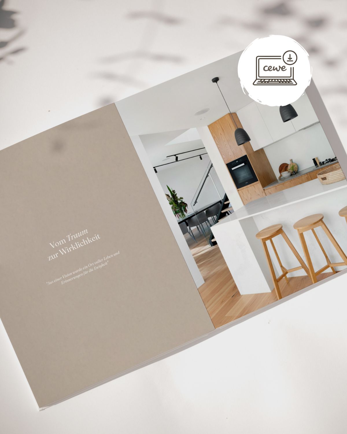 CEWE Fotobuch Template "Hausbau & Renovierung"