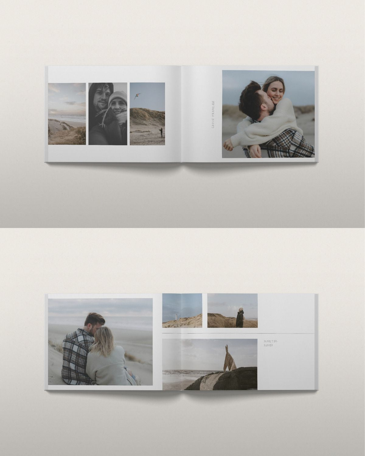 CEWE Fotobuch Template "Wanderlust" Querformat