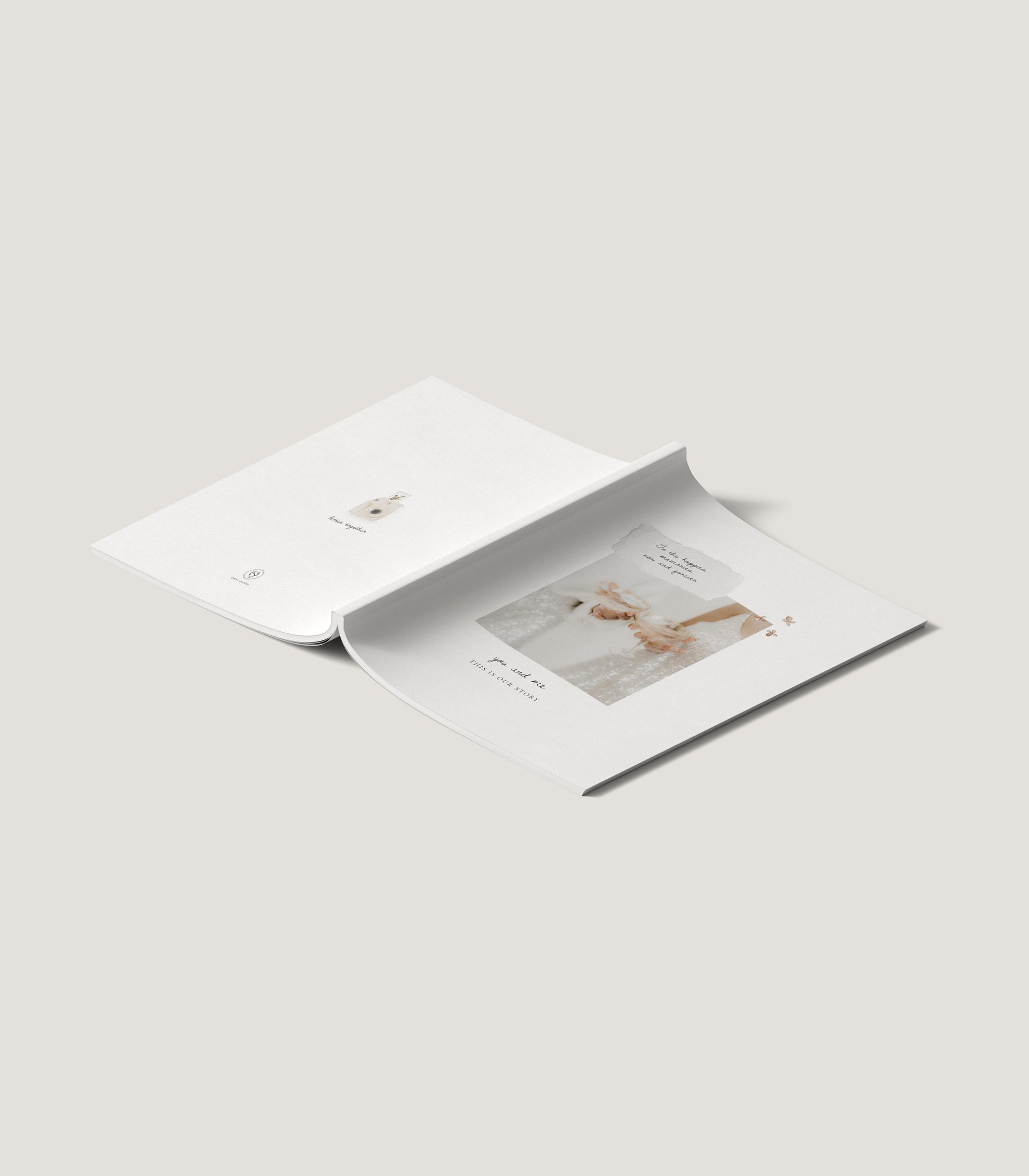 Fotomagazin "better together," Softcover, 34 Seiten