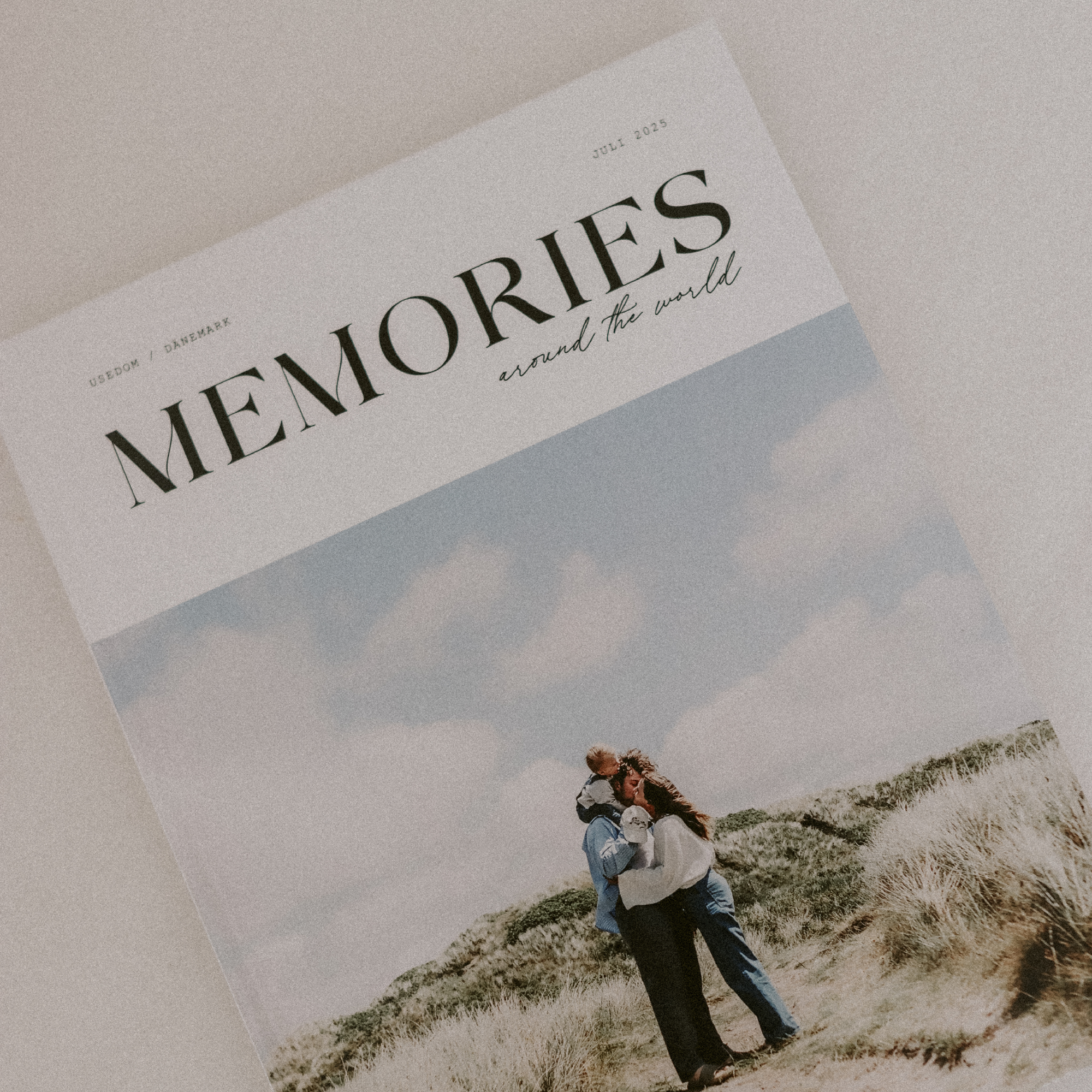 CEWE Fotobuch Template "Travel Memories"