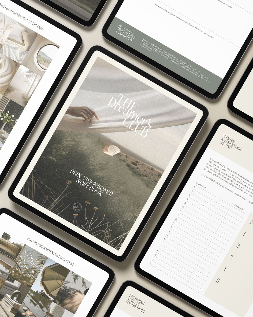 The Dreamer’s Bundle – Kalender & Visionboard Workbook