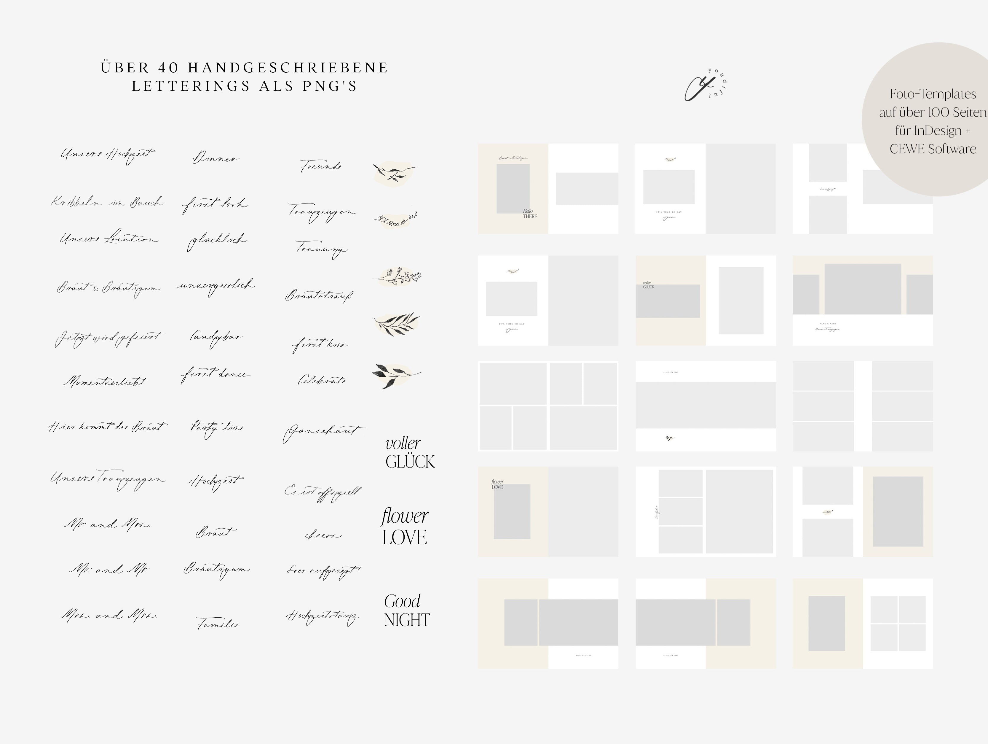 Fotobuch-Vorlage "Wedding"