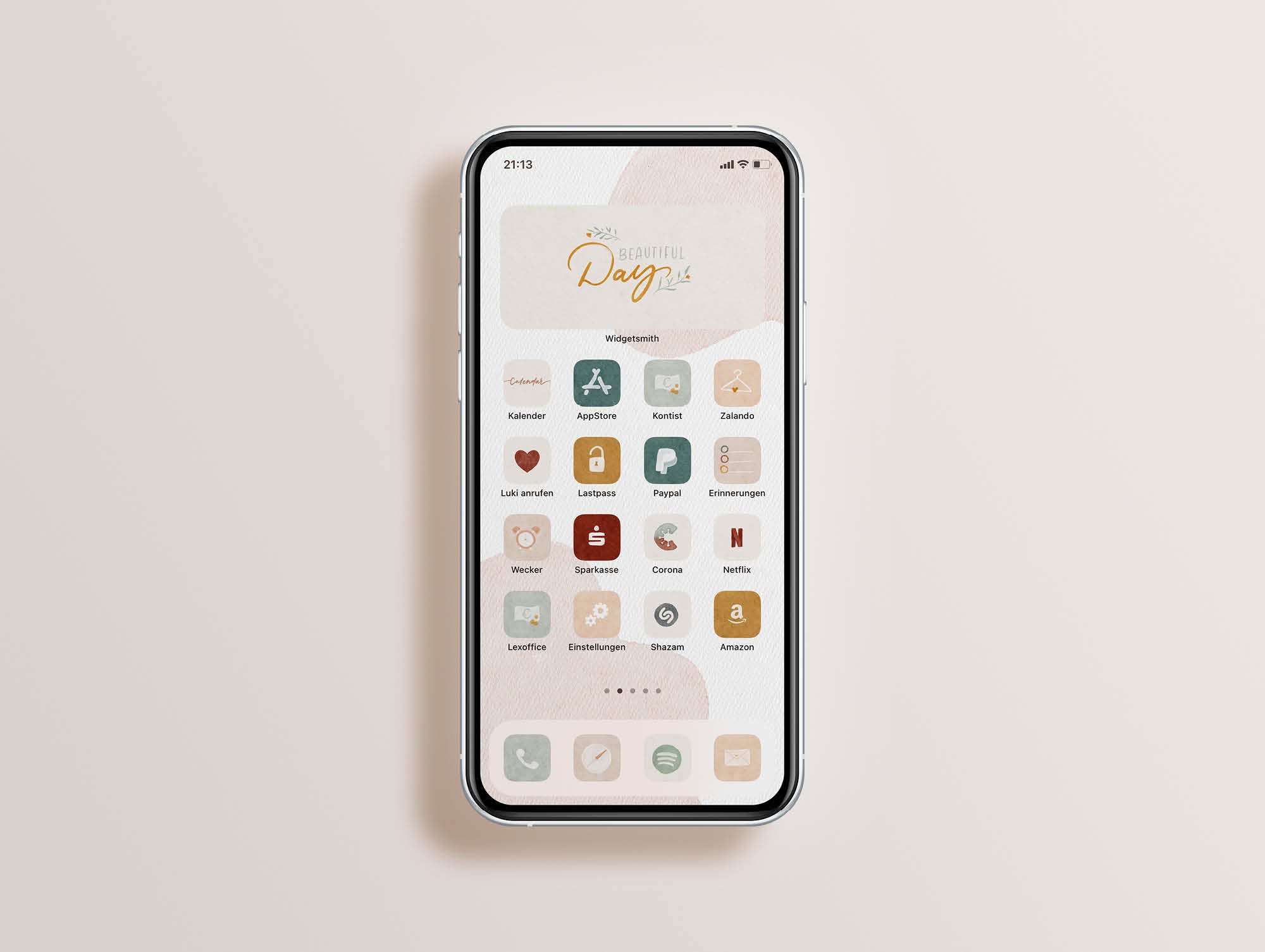 Iphone App Icons "Paperlove" IOS14 Basic